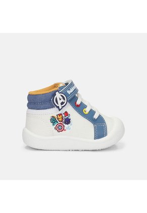 Bota Para Niño Licenses Marvel Blanco Antorcha Kiker L First Step Boys 1 +