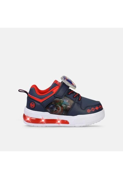 Tenis Junior Para Niño Bubblegummers Azul Napoleon L  1Avengers 30-33