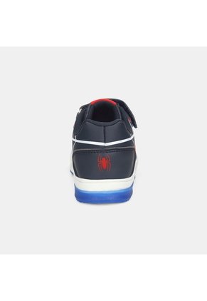 Tenis Con Luces Para Niño Marvel Violeta Neon