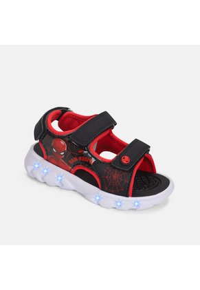 Sandalias Con Luces Para Niño Licenses Marvel Negro Flint Junior Boys 6 +