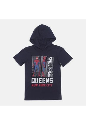 Camiseta Para Niño Licenses Marvel Navy Oso L