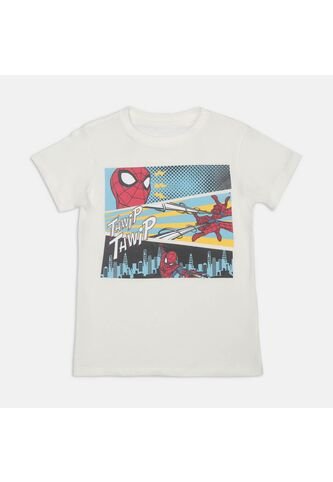 Camiseta Para Niño Licenses Marvel Blanco LICENSES MARVEL