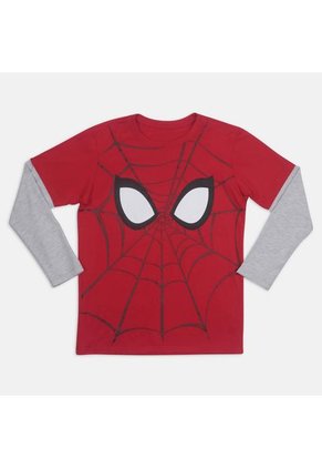 Camiseta Para Niño Licenses Marvel Lila Otoño L