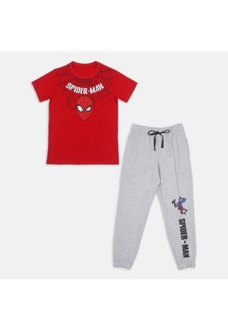 Conjunto Para Niño Licenses Marvel Rojo-Gris Nylo L LICENSES MARVEL