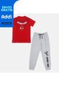 Conjunto Para Niño Licenses Marvel Rojo-Gris Nylo L de LICENSES MARVEL