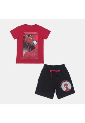 Conjunto Para Niño Licenses Marvel Vino