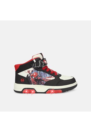 Tenis Con Luces Para Niño Licenses Marvel Negro Gabe Walking Boys 3 +