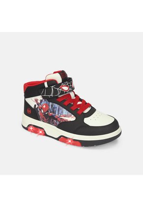 Tenis Con Luces Para Niño Licenses Marvel Negro Gabe Junior Boys 6 +