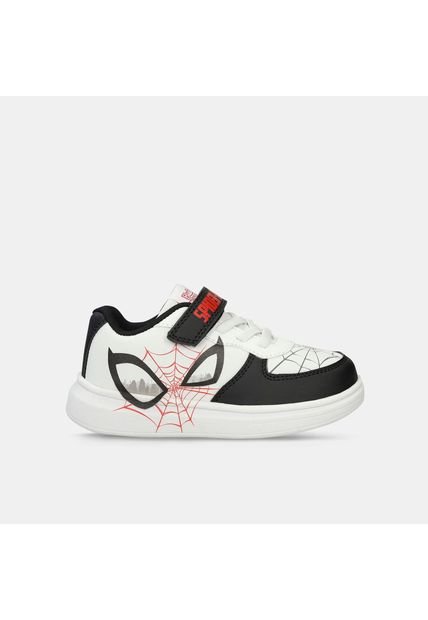 Tenis Junior Para Niño Bubblegummers/Marvel Blanco Neil L  10Spiderman 30-33