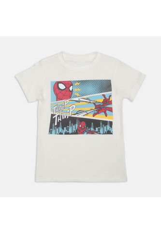 Camiseta Para Niño Licenses Marvel Blanco LICENSES MARVEL
