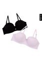 Brasier x2 Negro-Lila Lili Pink de Lili Pink