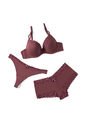 Conjunto Trio Violeta Oscuro Lili Pink de Lili Pink