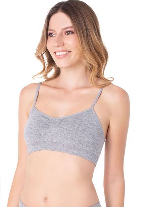 Top x2 Gris-Negro Lili Pink