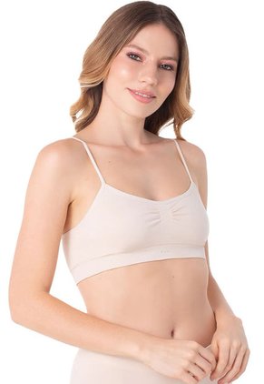 Top x2 Blanco-Nude Lili Pink