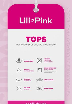 Top x2 Blanco-Nude Lili Pink