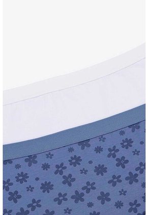 Boxer Confeccionado En Algodón Para Niñas Paquete X2 LJ103-012 PANTY ALG X2, T14, BLCO_FLRS Lili Pink