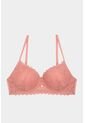 Brasier Individual Con Cobertura 3/4 Confeccionado En Encaje EM178-006 BRASIER ENCAJE, T36B, CORL Lili Pink de Lili Pink