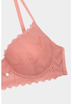 Brasier Individual Con Cobertura 3/4 Confeccionado En Encaje EM178-006 BRASIER ENCAJE, T36B, CORL Lili Pink