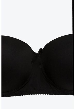 Brasier Strapless En Microfibra Y Encaje 4388 BRASIER T38B NEGRO Lili Pink