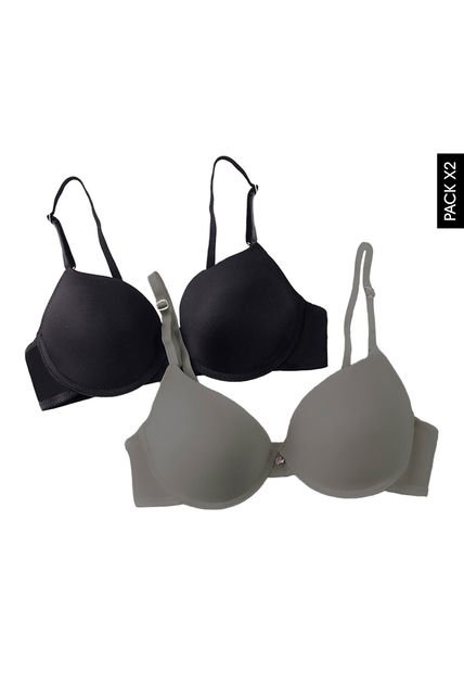 Brasier x2 Verde-Negro Lili Pink