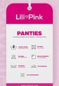 Pantie x3 Rosa-Negro-Blanco Lili Pink de Lili Pink