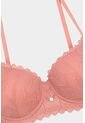 Brasier Individual Con Cobertura 3/4 Confeccionado En Encaje EM178-006 BRASIER ENCAJE, T36B, CORL Lili Pink de Lili Pink
