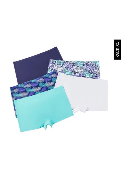Pantie x5 Multicolor Lili Pink