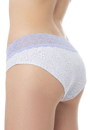Pantie x3 Azul-Blanco Lili Pink