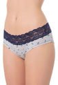Pantie x3 Gris-Azul-Azul Navy Lili Pink Femenino de Lili Pink