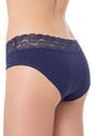 Pantie x3 Gris-Azul-Azul Navy Lili Pink Femenino de Lili Pink
