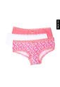Pantie x3 Negro-Blanco Lili Pink de Lili Pink