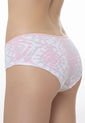 Pantie x3 Animal Print-Celeste-Blanco Lili Pink Femenino de Lili Pink