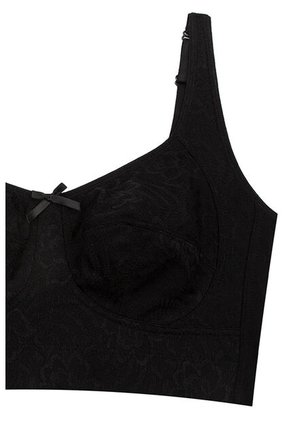 Brasier Clásico En Blonda Y Algodón Para Bustos Pesados 4606 BRASIER SEÑORERO NEGRO T34B Lili Pink