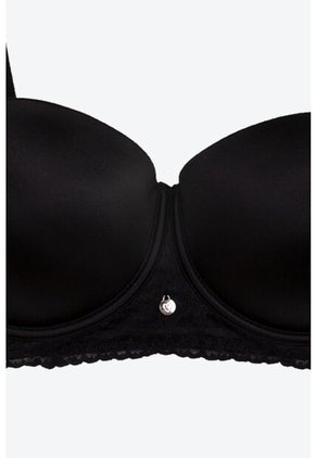 Brasier Strapless Individual Confeccionado En Microfibra Satinada IM101-028 BRASIER MICROFIBRA, T36B, NRGO Lili Pink