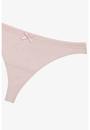 Conjunto Trío En Microfibra Incluye Brasier Más 2 Panties 2310 CONJUNTO BRASIER TRIO T34B/M RSCL Lili Pink