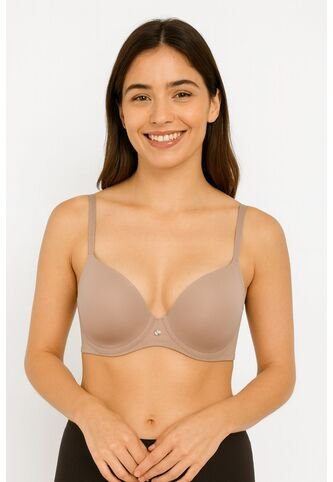 Brasier Cobertura 3/4 Individual En Microfibra 100% Feeling FE101-007 BRASIER MCFBRA, T38B, NRGO Lili Pink Lili Pink