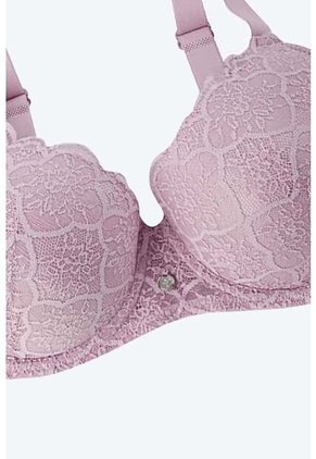 Brasier Estilo 3/4 Copa C En Encaje Paquete X2 EM102-006, T40C, NRGO_BLCO Lili Pink