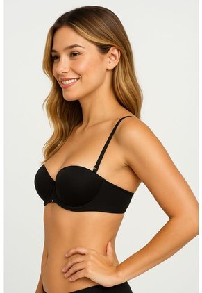 Brasier Strapless Individual En Microfibra 100% Feeling FE101-006 BRASIER MCFBRA, T34B, NRGO Lili Pink