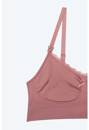Brasier Materno Individual Tipo Seamless PL01-040M ROSACLARO T36B Lili Pink