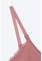 Brasier Materno Individual Tipo Seamless PL01-040M ROSACLARO T36B Lili Pink de Lili Pink