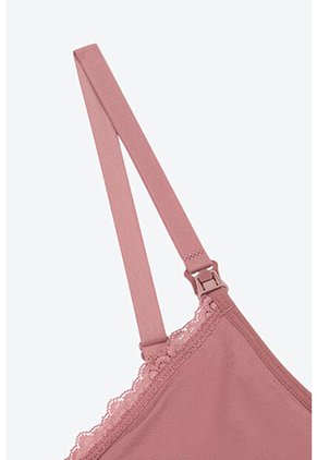 Brasier Materno Individual Tipo Seamless PL01-040M ROSACLARO T36B Lili Pink