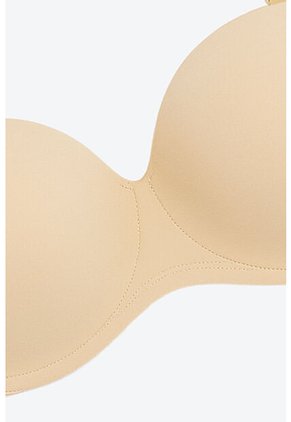 Brasier En Microfibra Strapless Con Aros Libres MJ101-096, T38A, BLCO Lili Pink