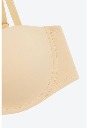 Brasier En Microfibra Strapless Con Aros Libres MJ101-096, T38A, BLCO Lili Pink