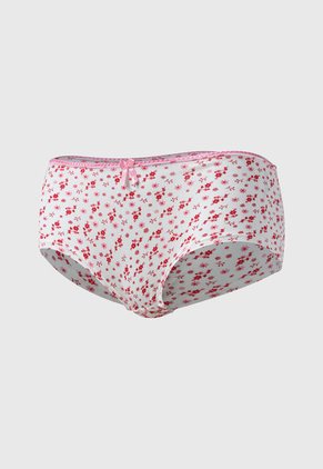 Pantie x3 Marfil-Rosa Lili Pink