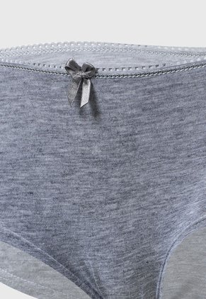 Pantie x3 Gris-Marfil Lili Pink