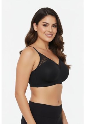 Brasier Tecnobra Con Tecnologia Corte Láser En Microfibra Individual MJ276-044 PERFECT BRA, T32B, NRGO Lili Pink
