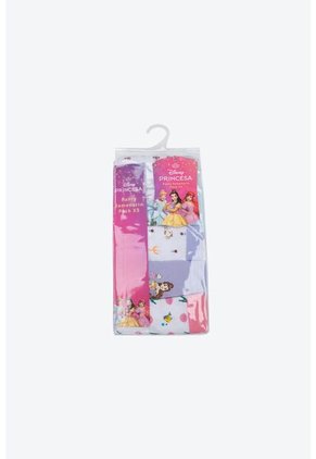 Panties Para Niña Paquete X5 Tipo Boxer Elaborados En Poliester DJ289-002 PANTY PLST X5, T12, BLCO_CTHD Lili Pink