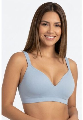 Brasier Individual Estilo Triangular Seamless Sin Aros MJ101-092 BRASIER SMLESS, T38C, AZCL Lili Pink