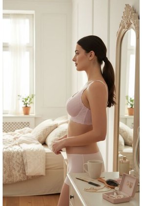 Perfect Bra En Microfibra Con Detalle Inovador MJ276-043 PERFECT BRA, T30B, ROSA Lili Pink