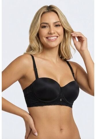 Brasier Strapless Individual Confeccionado En Microfibra Satinada IM101-028 BRASIER MICROFIBRA, T40B, PDRS Lili Pink Lili Pink